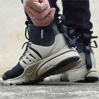 کفش کتانی نایک ایر پرستو ساقدار running shoes acronym x nikelab presto air mid 844672-001