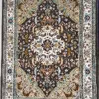 فرش پاتریس  فرش گلیم عشایری 400شانه طرح بخشایش گردوئی سایز 9متری