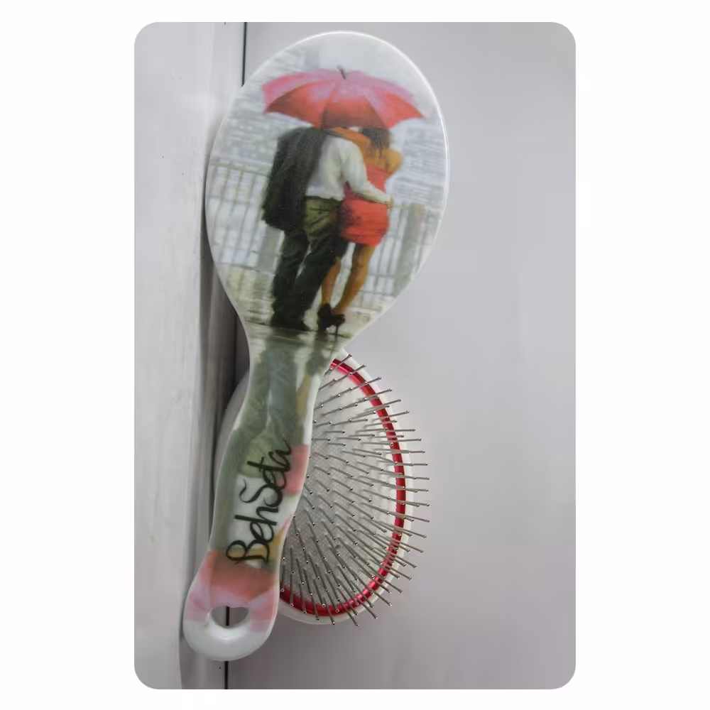 شانه و برس مو بزرگسال BEHESHT  شماره 2 مدل 601E