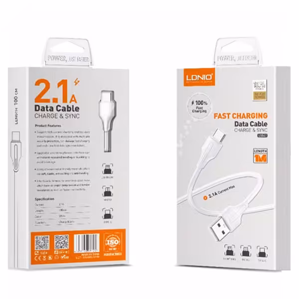 کابل شارژ Type-C الدینیو LDNIO LS541