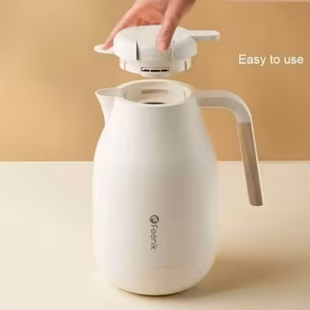 فلاکس چای محفظه شیشه ای 1.5 لیتری مارک FEENIK