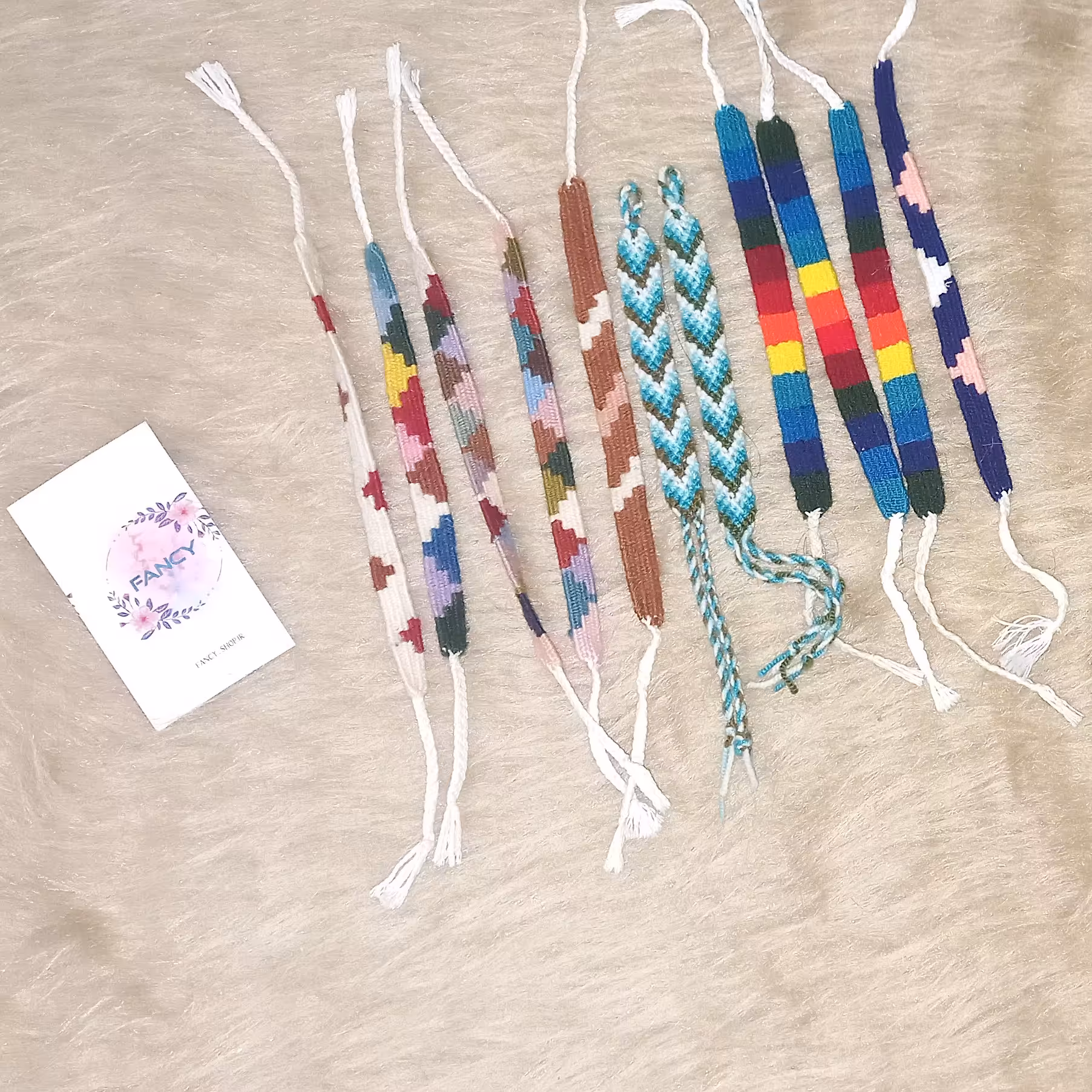 دست بندسنتی-طرح گلیم وجاجیم-کار دست-ست باهر پوششی 