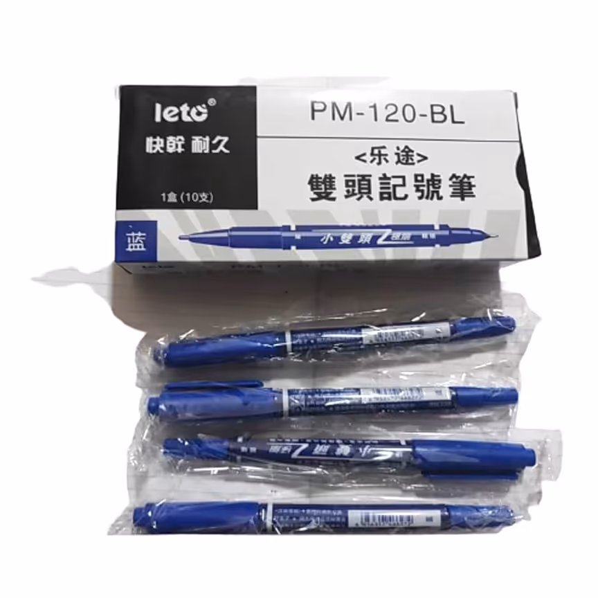 ماژیک سی دی مدل دوسر لتو بسته ی 10 عددی