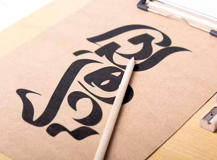 وکتور تایپوگرافی امام هادی (ع) | گرافیک با طعم تربچه