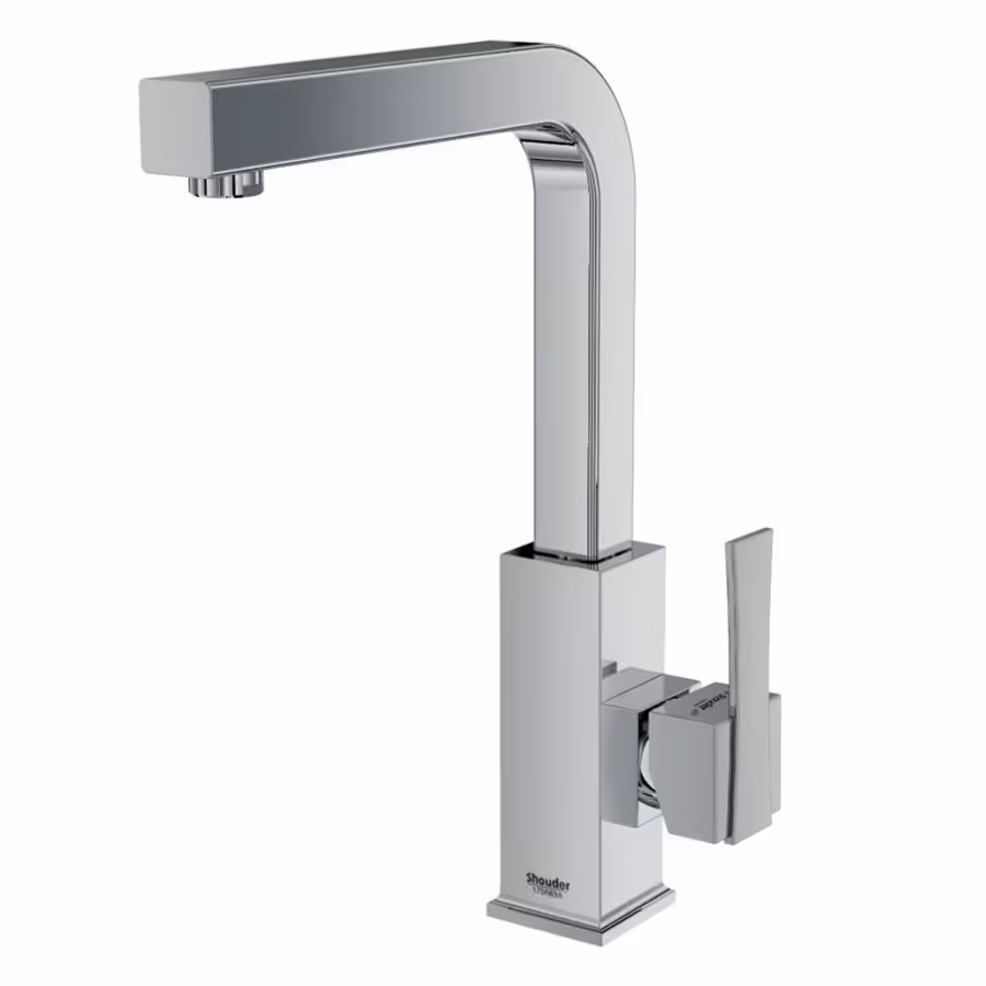 شیر ظرفشویی شودر مدل ایمپرو کروم مات