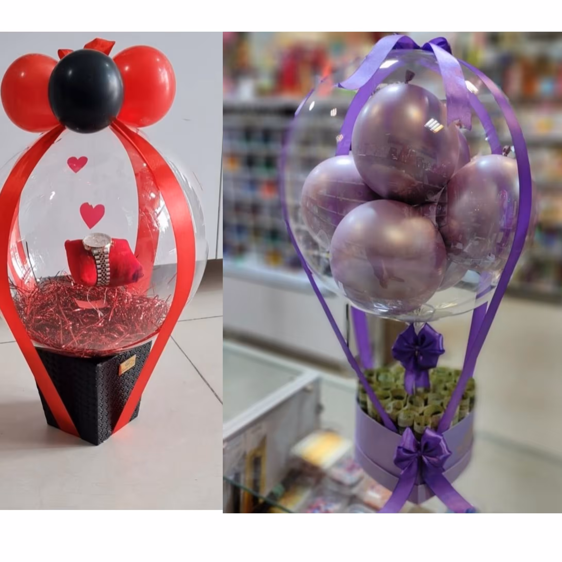 باکس بوبوبالن چراغ دار  عاشقانه 