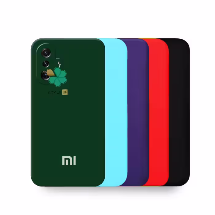قاب گوشی شیائومی Redmi K40 Gaming مدل سیلیکونی محافظ لنز دار