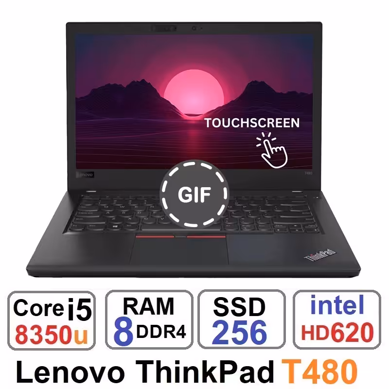 لپ تاپ لنوو Lenovo ThinkPad T480 صفحه لمسی