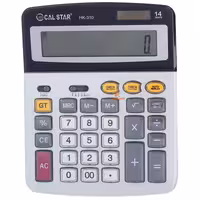ماشین حساب رومیزی 14 رقم مدل HK-310 کال استار CAL STAR