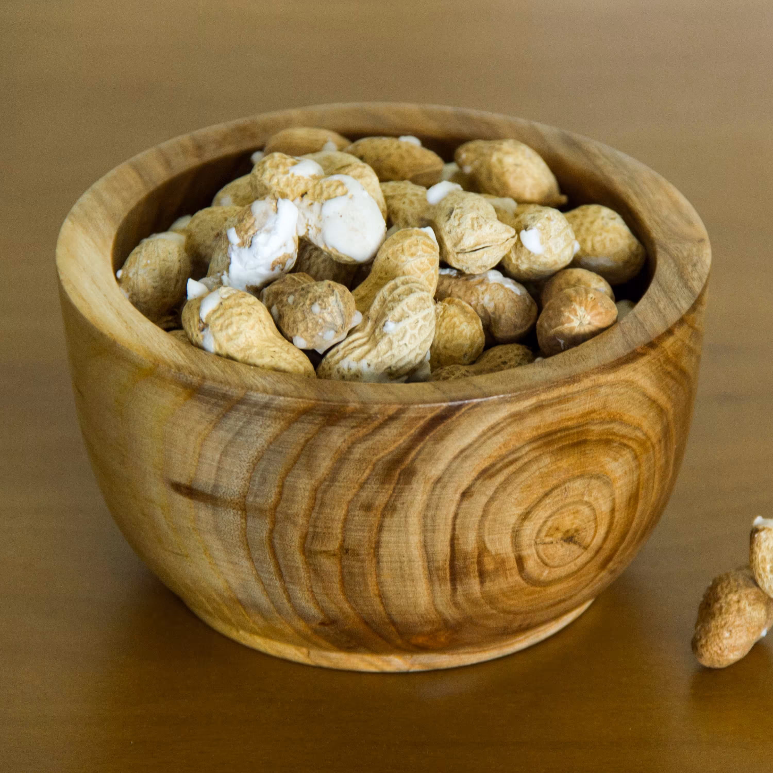 کاسه چوبی قطر 14