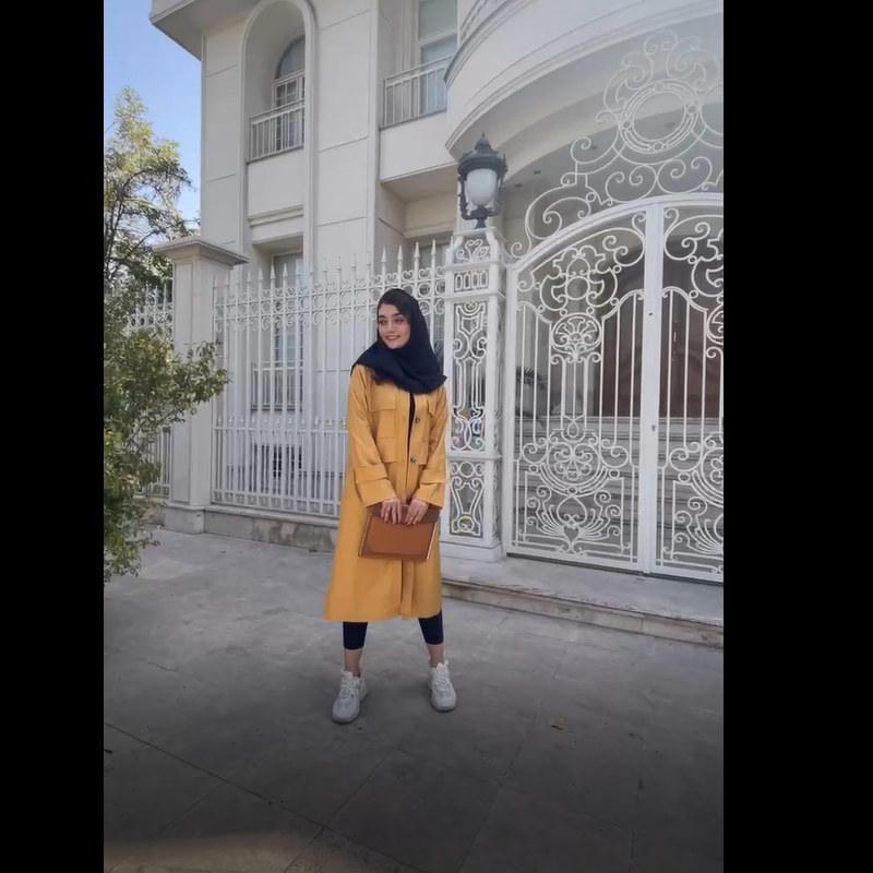 مانتو بلند جلو دکمه جنس کتان کج راه مدل دلسا مناسب 42 تا 46