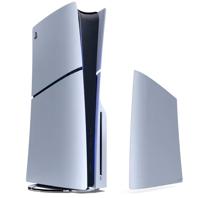 خرید فیس پلیت PS5 اسلیم نقره‌ای