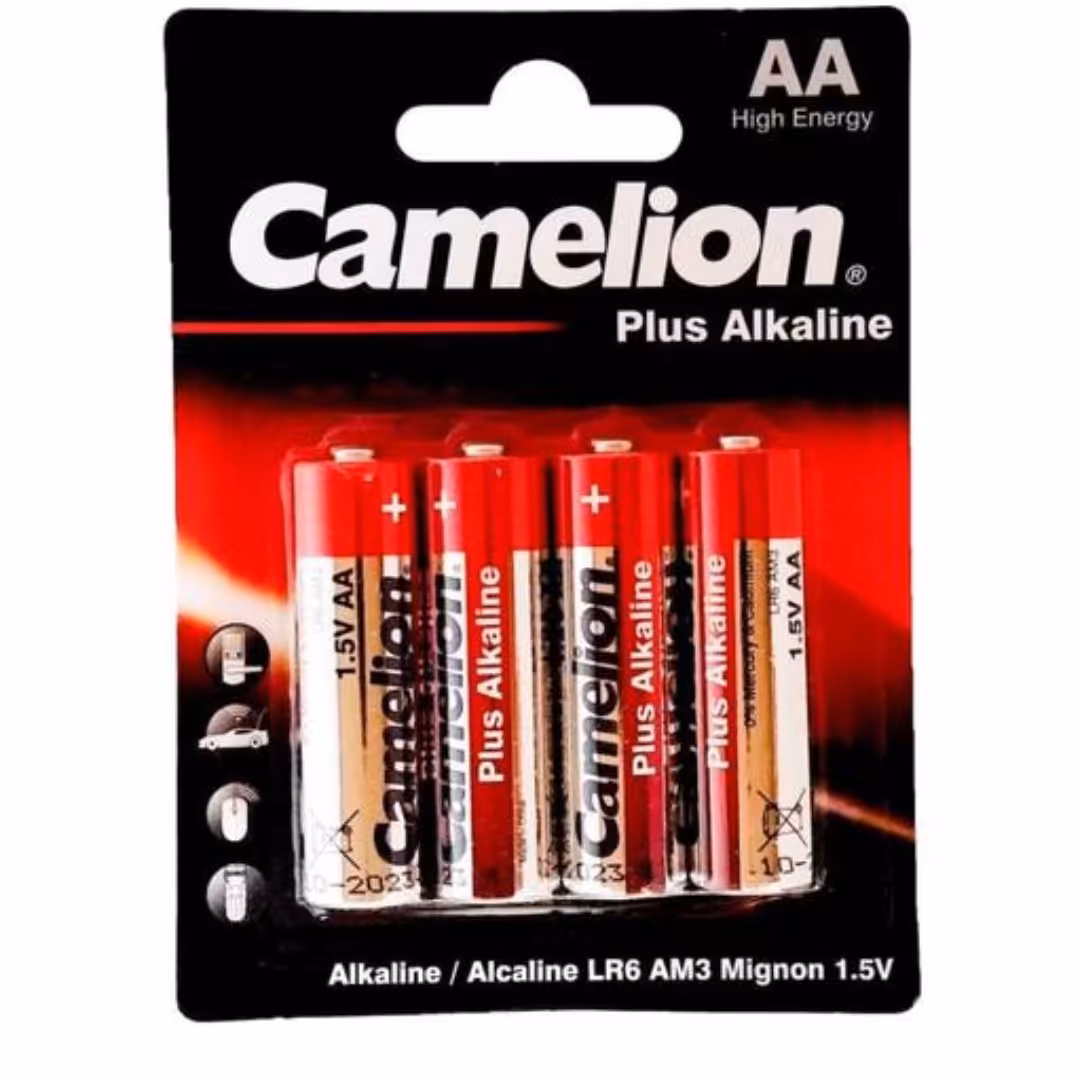 باتری قلمی آلکالاین پلاسAA_بسته 4عددی