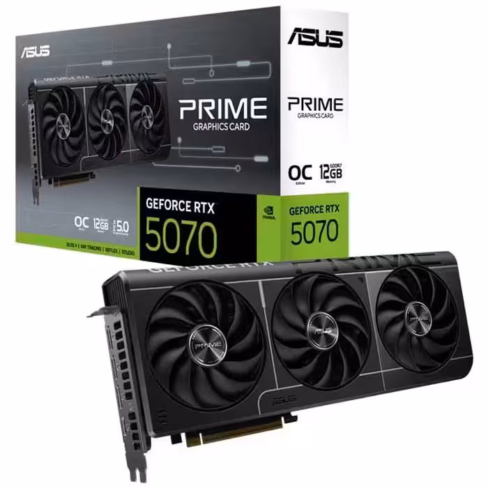 کارت گرافیک ایسوس مدل PRIME GeForce RTX 5070 12GB OC Edition