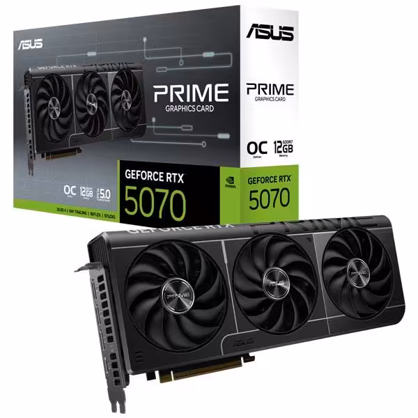 کارت گرافیک ایسوس مدل PRIME GeForce RTX 5070 12GB OC Edition