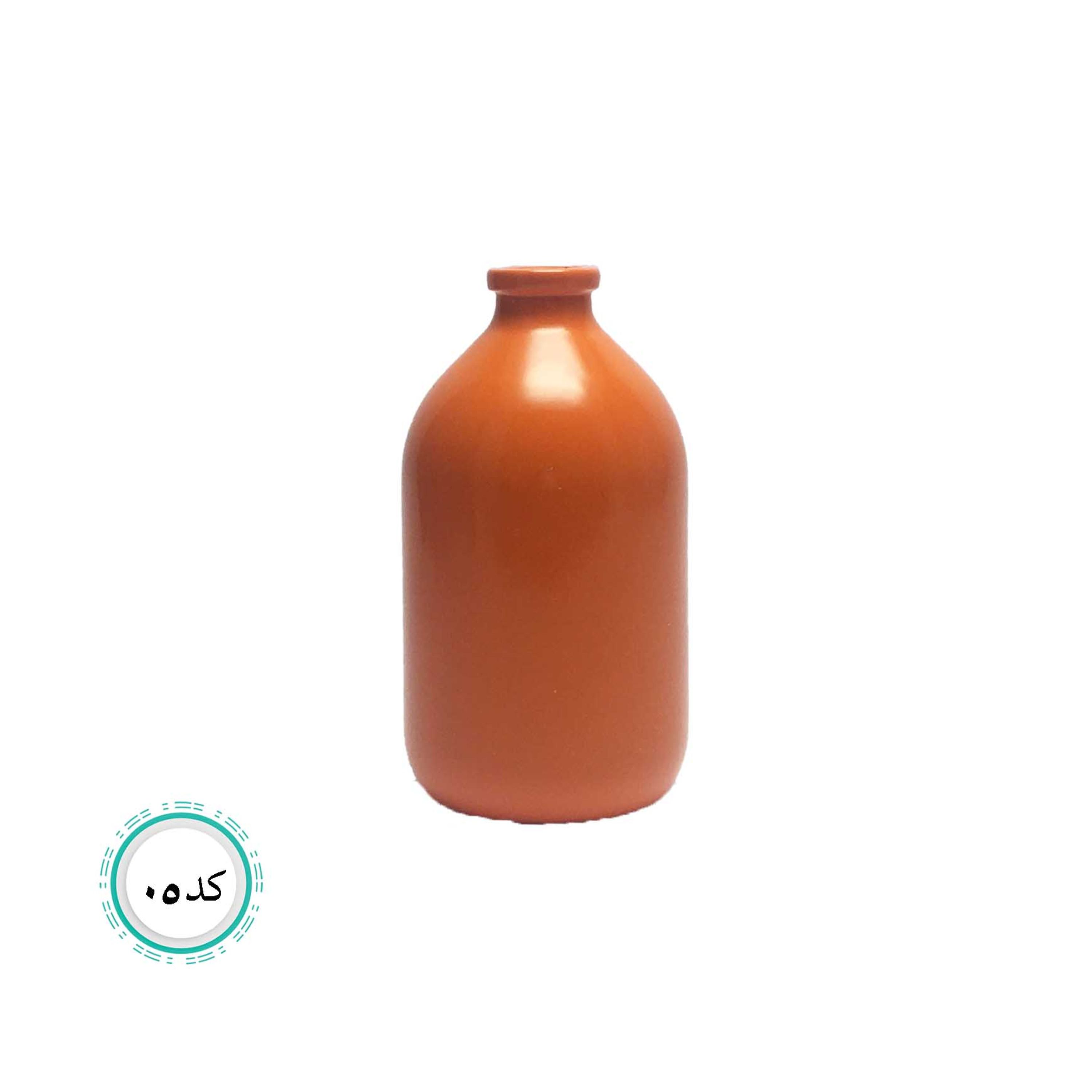 ویال رنگی پاستیلی قرمز نارنجی بدون درب کد 05