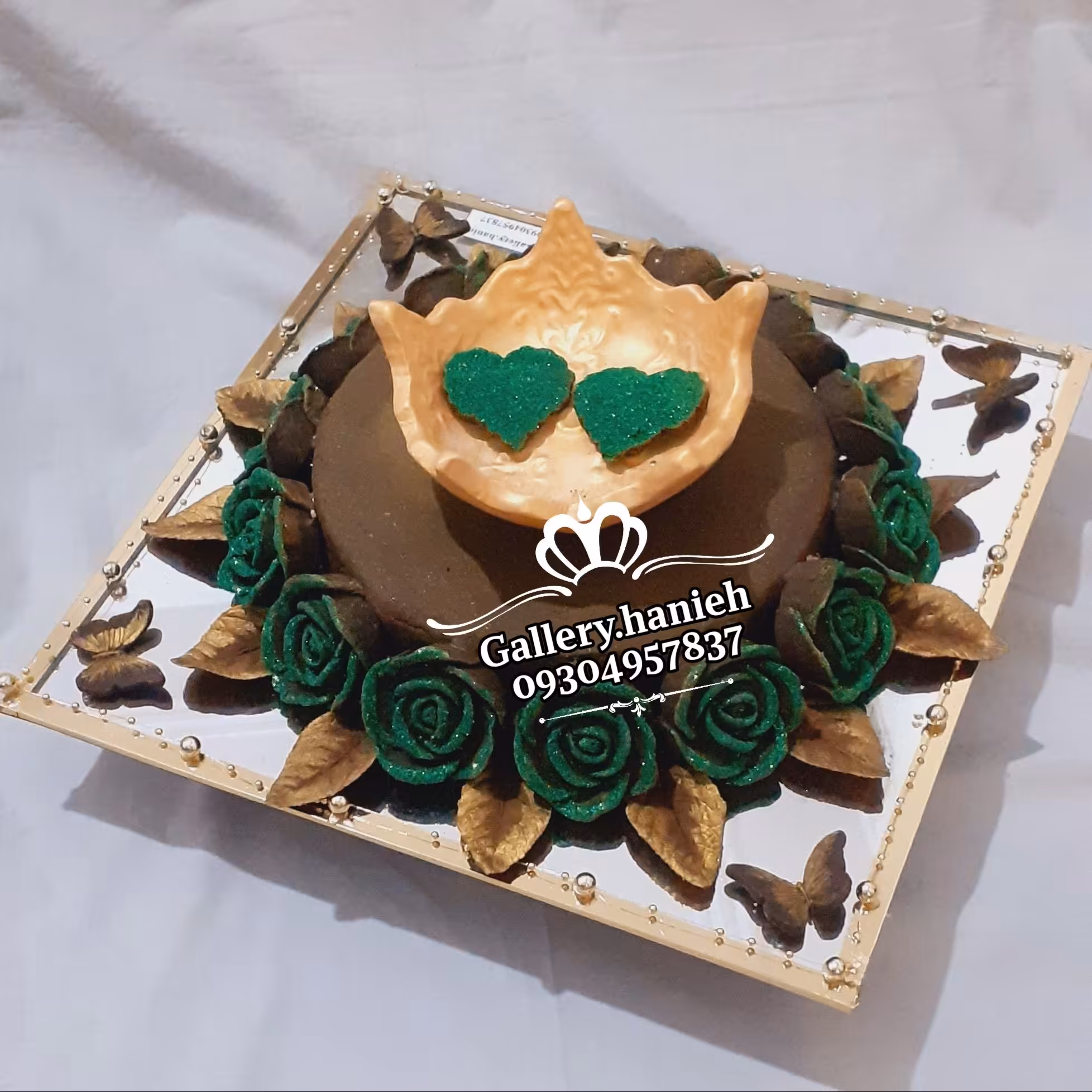 سینی حنا مدلی جدید و شیک با ماندگاری همیشگی و رنگبندی متنوع 