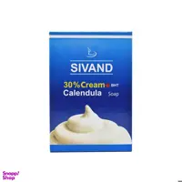 صابون سیوند مدل Calendula و Cream 30% وزن ۹۰ گرم