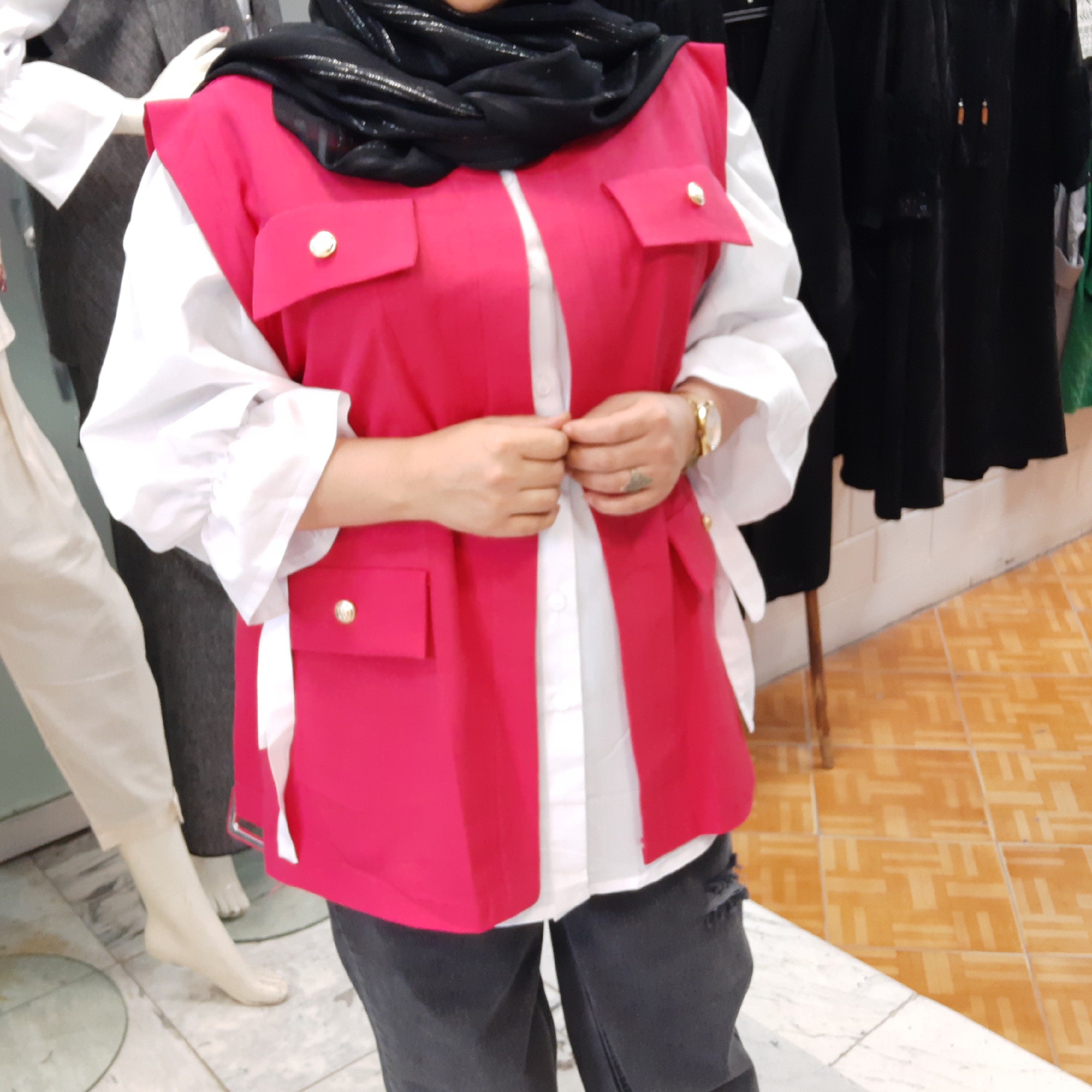 مانتو دو تیکه اسپرت