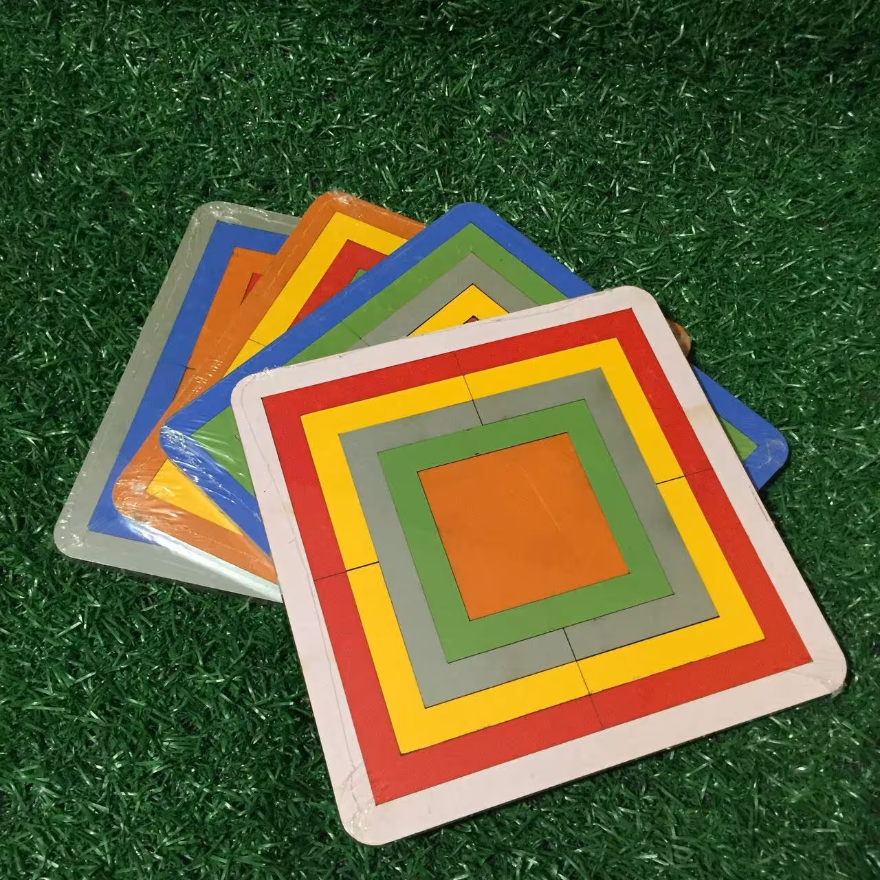 پازل جورچین، طرح مربعی