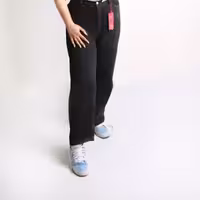 شلوار جین بگ سایز بزرگ پارچه ترک برند MT