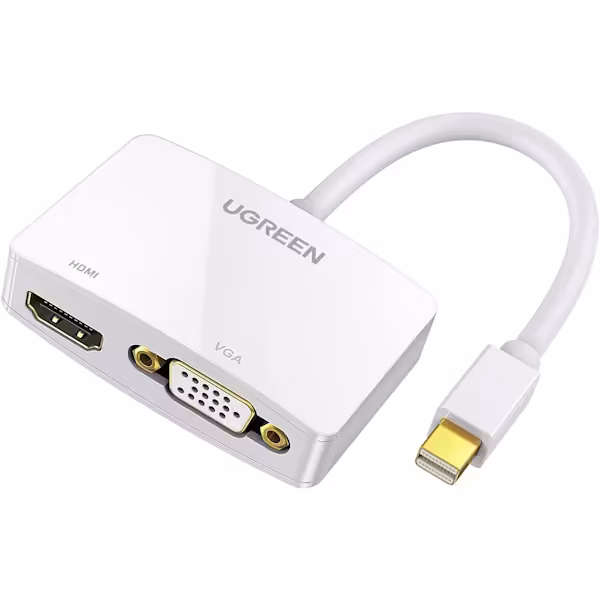 تبدیل Mini DisplayPort به HDMI/VGA یوگرین مدل MD115 کد 20421