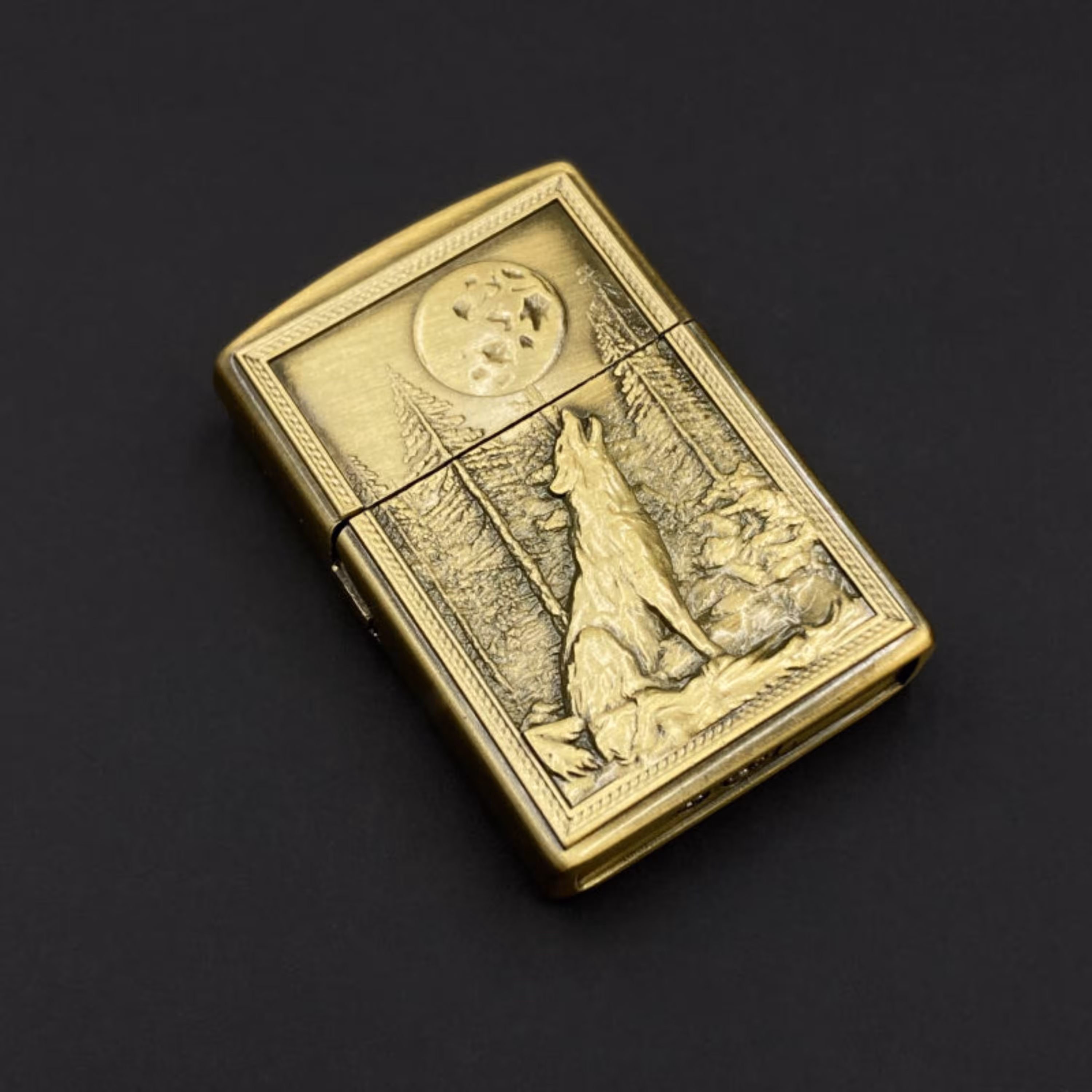 فندک طرح گرگ زوزه کش کد DKD-856