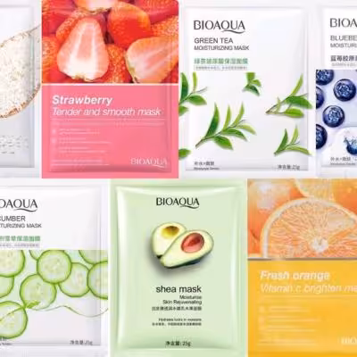 ماسک ورقه ای صورت بیوآکوا بایوآکوا در 7 رایحه