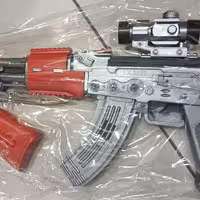 اسباب بازی  تفنگ باتری خور بزرگ دی تودی 