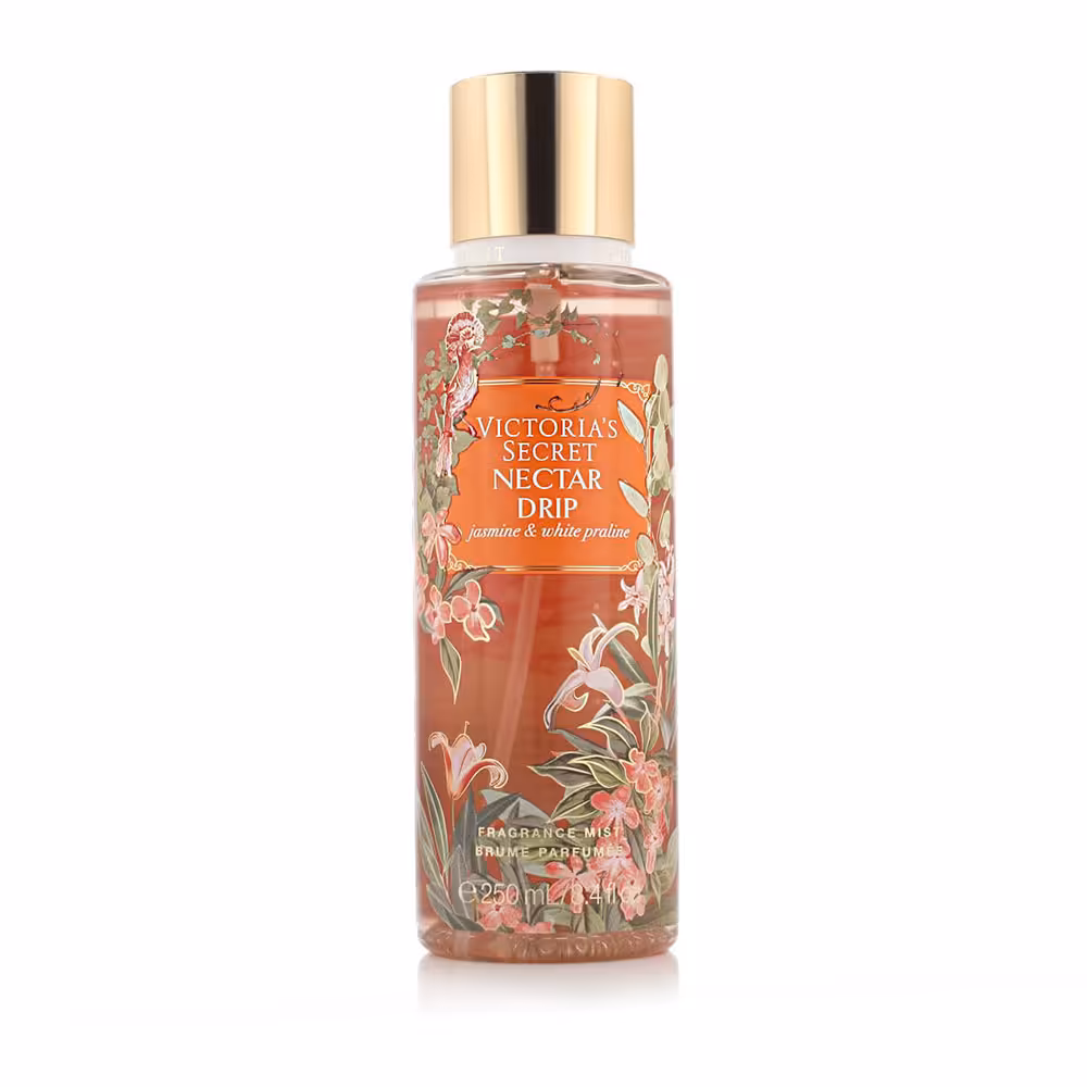 بادی اسپلش نکتار دریپ ویکتریا سیکرت Victoria’s Secret Nectar Drip Jasmine & White Praline Fragrance Mist • خوش آرا