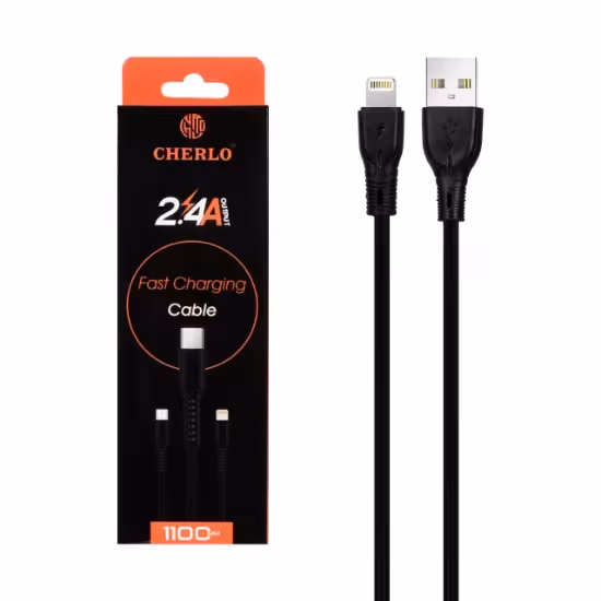 کابل شارژ 1.1 متری فست آیفون چرلو مدل CH-IP09