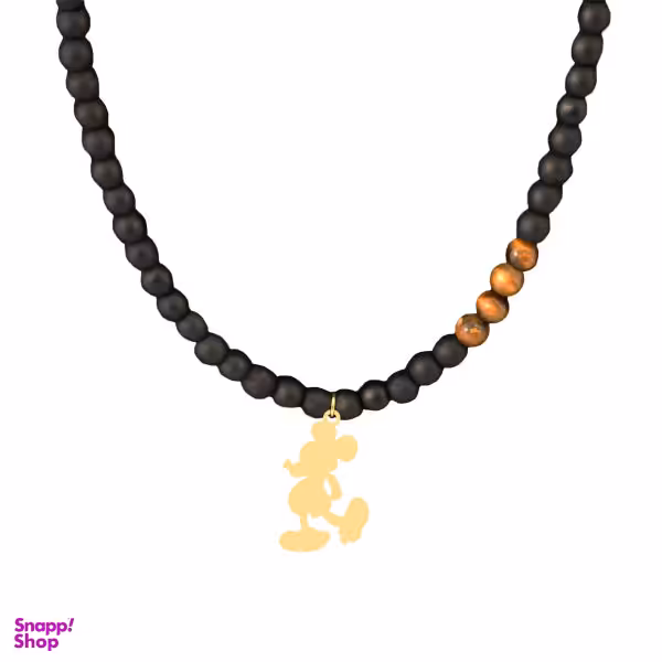 گردنبند طلا 18 عیار زنانه سانا گالری مدل میکی موس کد D11241