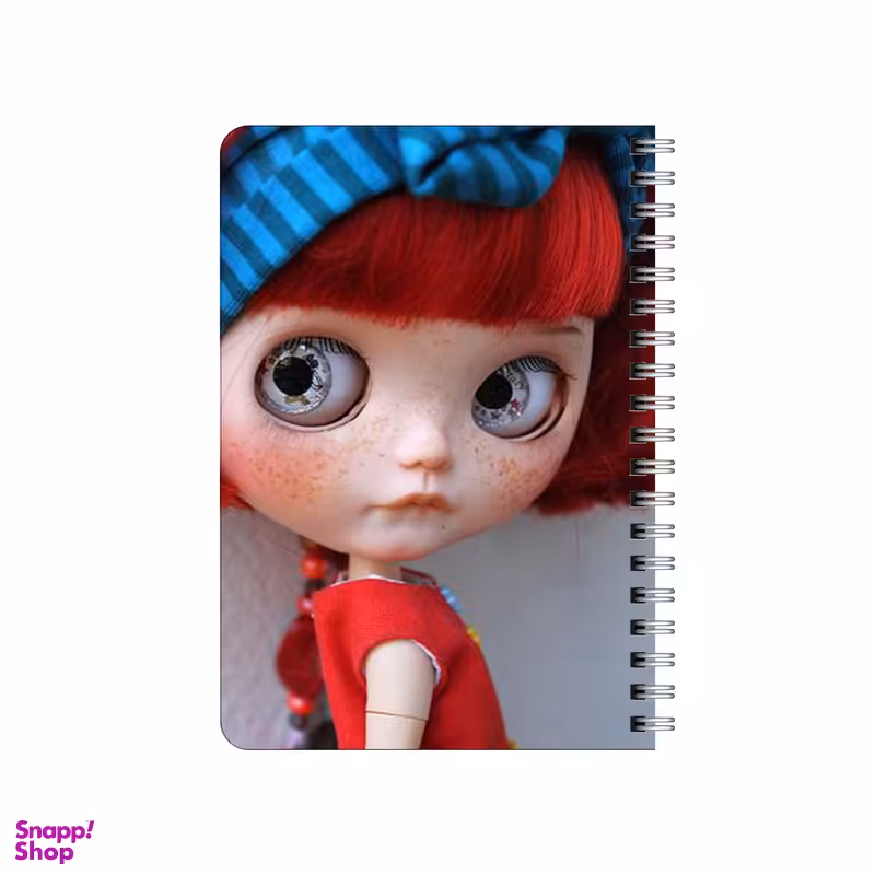 دفترچه یادداشت ۸۰ برگ بامبیلیپ مدل چوبی طرح عروسک کد 4381958