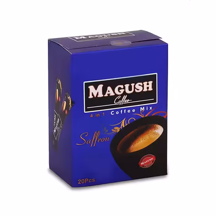 کافی میکس زعفرانی بیست عددی