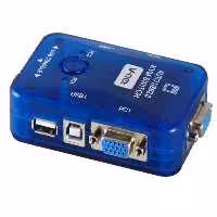 کی وی ام سوییچ 2 پورت V-net مدل Auto USB