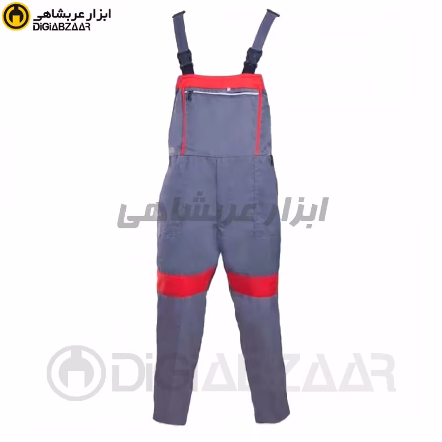 لباس کار دو بنده XXL طوسی