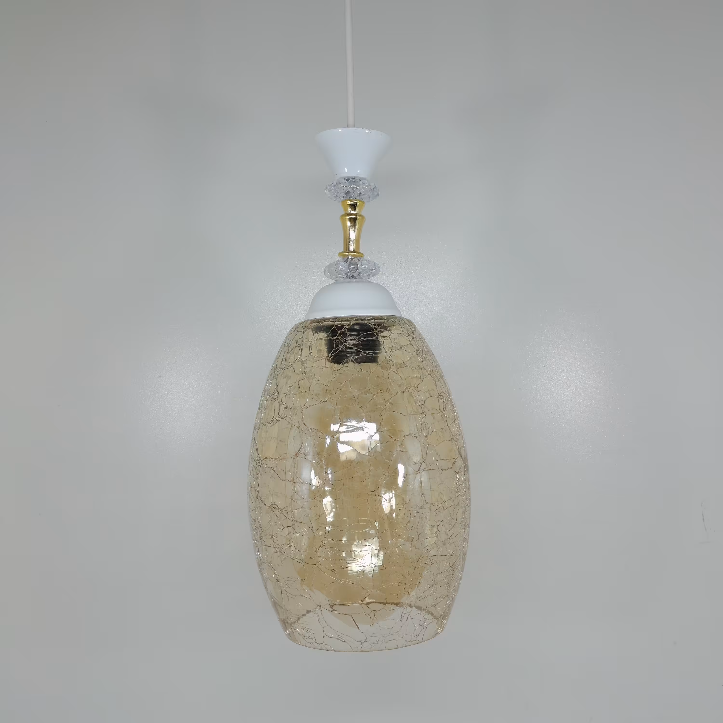 لوستر تک شعله مدل شامپاین شکسته