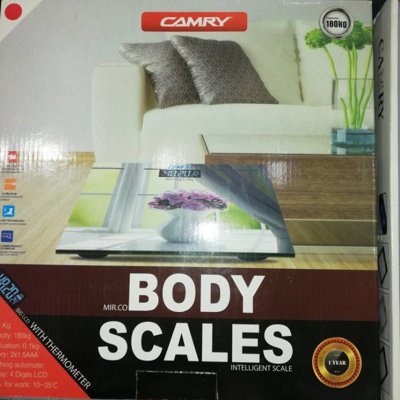 ترازوی وزن دیجیتال طرح دار کمری Camry