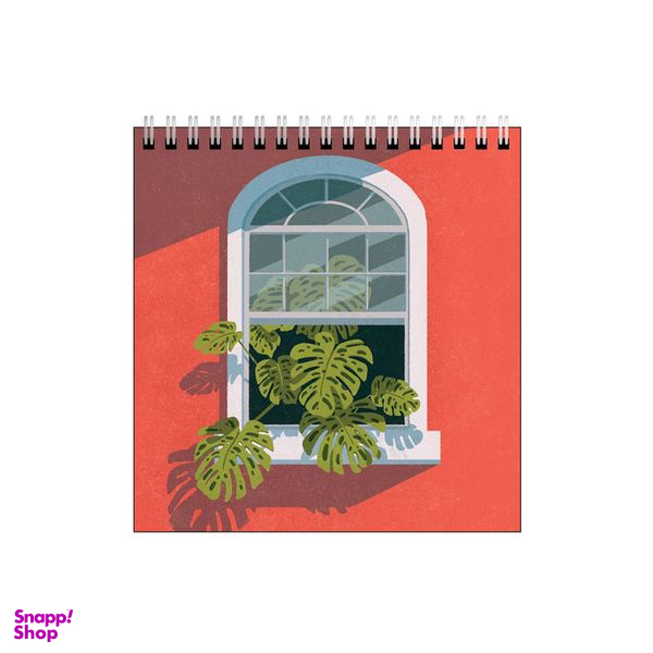 دفتر طراحی طرح پنجره و گیاه برگ انجیری کد 3621667