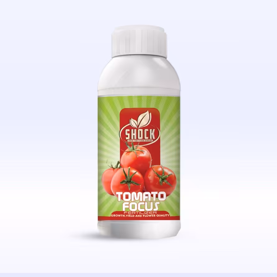 کود 1 لیتری نانو مایع مخصوص رنگ آوری گوجه فرنگی شوک اصل آمریکا 