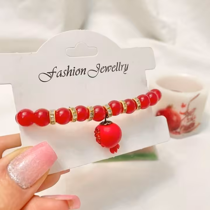 دستبند کشی یلدایی طرح انار