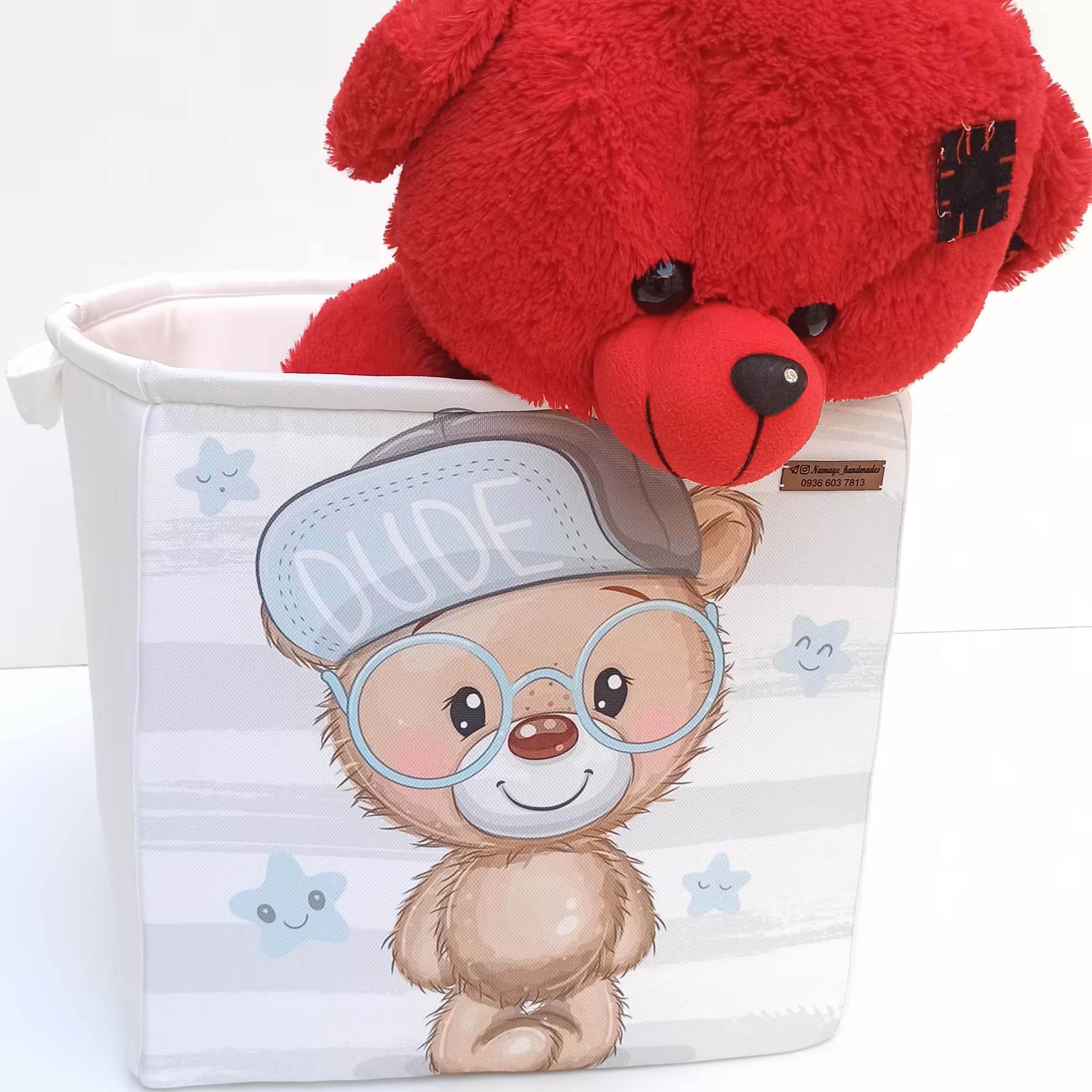 باکس پارچه ای یا نظم دهنده خرسی قابل شستشوی نمایه