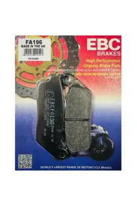 لوازم یدکی موتورسیکلت HONDA CBR 500R 2013 2018 EBC پوشش ترمز جلو EBC