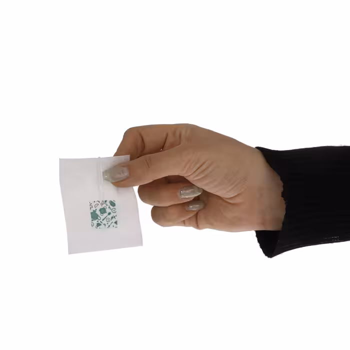 فیلتر چای لیان پک مدل هرمی نیمه شفاف سایز 6در8 بسته 40 عددی