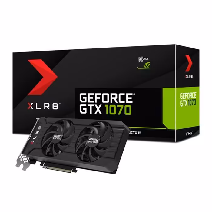 کارت گرافیک پی ان وای مدل GTX 1070 XLR8 Gaming OC با حافظه 8 گیگابایت