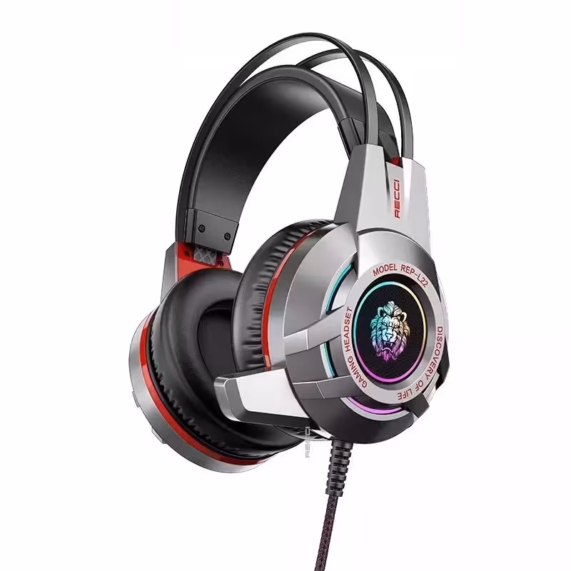 هدفون سیمی اورجینال رسی مدل RECCI REP-L22  با گارانتی 18 ماهه(اصلی)