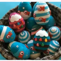 تخم مرغ نمدی به دلخواه مشتری