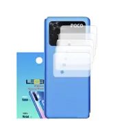 محافظ لنز دوربین لجند مدل نانو گلس مناسب موبایل شیائومی Poco M4 Pro بسته 5 عددی