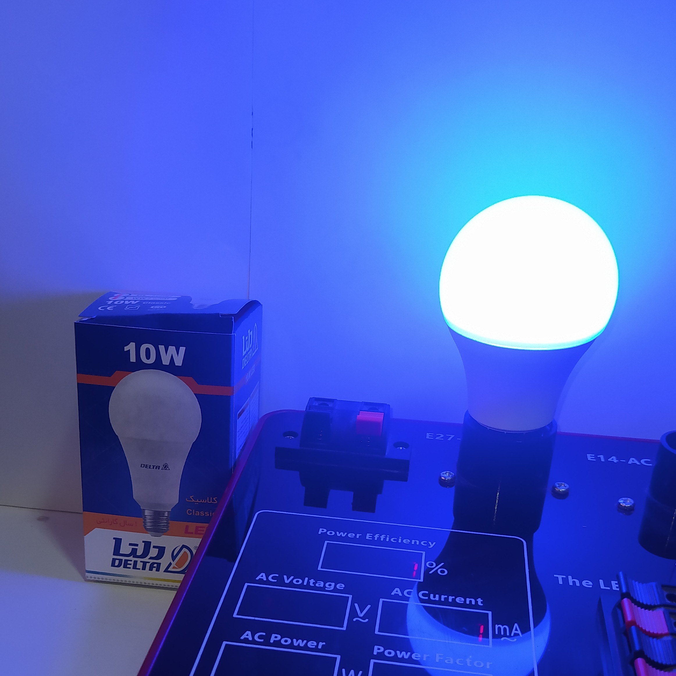 لامپ آبی 10وات دلتا