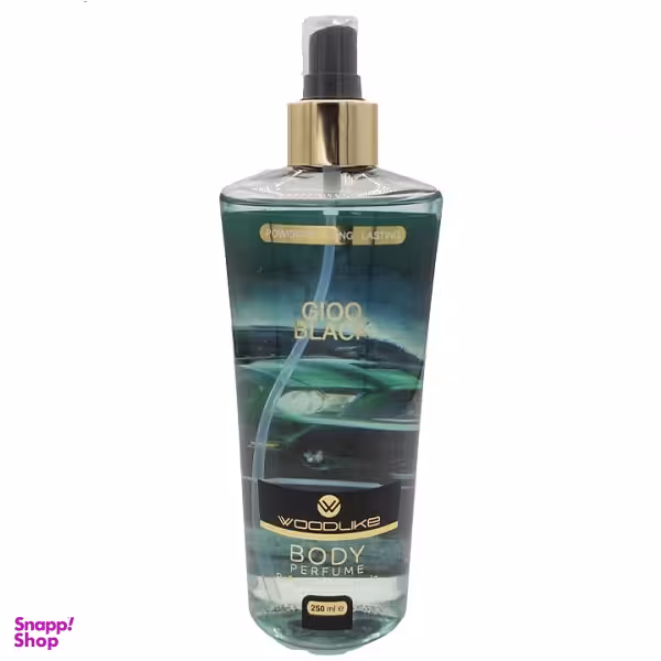 بادی اسپلش وود لایک مدل Gioo Black حجم 250 میلی لیتر